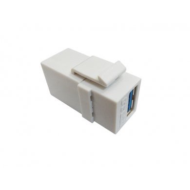Seccon Keystone/Emenda USB 3.0 Cor Branco
