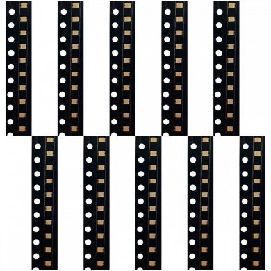 Led amarelo SMD 0805 2V 20mA (kit 100 unidades)