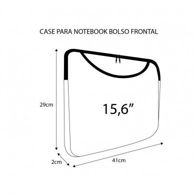 Reliza Capa para Notebook Poa Love 15,6 polegadas