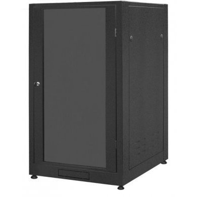 R03011916077500X Raker rack piso 16U 1075mm 19 polegadas preto