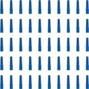 50x Manga de conector SC/PC 3.0MM Short boot 25MM x 3MM azul