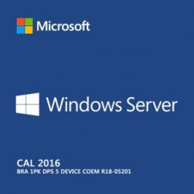 R18-05201 Microsoft SERVER CAL 2016 5 CLT DEVICE