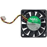 Fan Cooler Nidex BETAV TA225DC 12V .16A conector 3 fios dimensões: 60x60x15mm