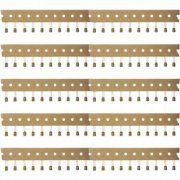 Capacitor eletrolítico ELNA 10uF 16V (Kit 100x und) 20% Radial 4X6mm  85°C