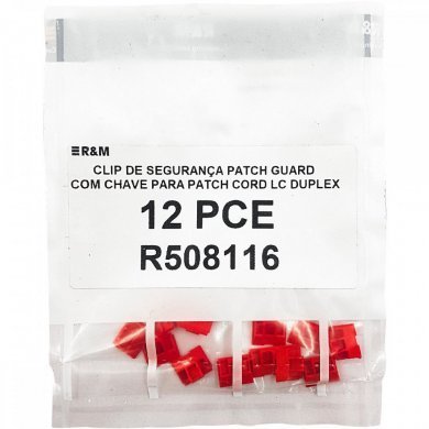 R508116 12x capa de proteção para conector LC-Duplex
