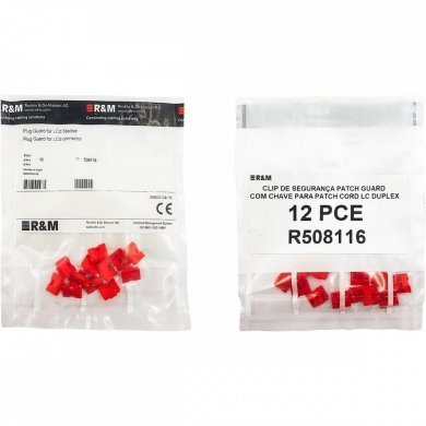 R508116 12x capa de proteção para conector LC-Duplex
