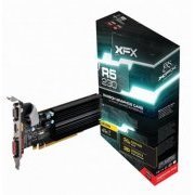 VGA XFX AMD Radeon R5 230 1GB DDR3 64 Bits PCI-Express 3.0 Core Clock 625MHz Low Profile