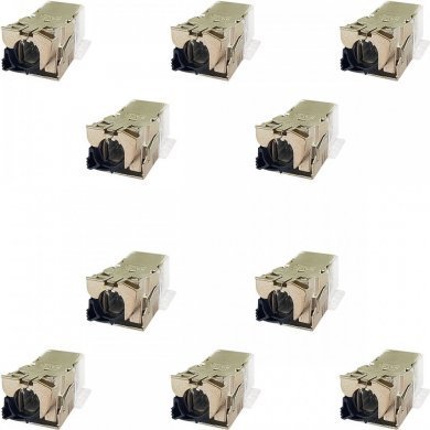 R813504 10x conector RJ45 CAT6A EL Blindado 813504