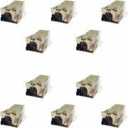 10x conector RJ45 CAT6A EL Blindado 813504 kit com 10 unidades