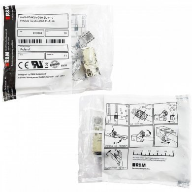 R813504-1X Conector RJ45 CAT6A EL Blindado 813504