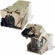 Conector RJ45 CAT6A EL Blindado 813504 Pacote com 1 unidade