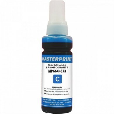 R-EP100C Masterprint refil de tinta Epson 644 100ml Ciano