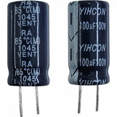 RA3102AG20MB Kit 200x capacitor eletrolitico 100uF 100V 10x10mm