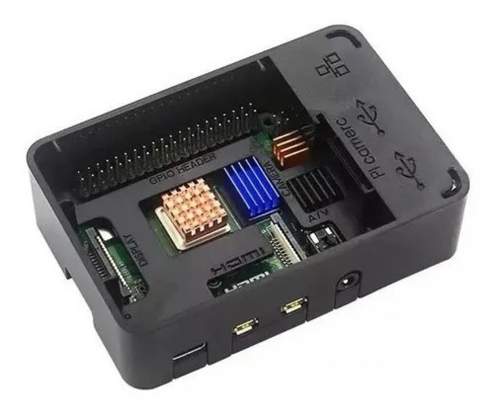 RASPBERRYPI4-KITII Raspberry Pi4 memória 8GB e 64GB Micro-SD