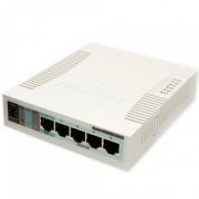 Mikrotik Switch RouterBoard 5 portas Gigabit 10/100/1000 1 porta SFP