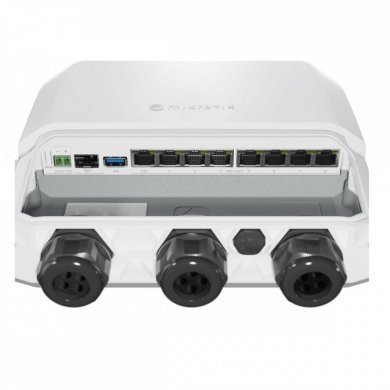 RB5009UPR+S+OUT Mikrotik Routerboard 7 Portas 10Gbs  SFP+ 2,5Gbs