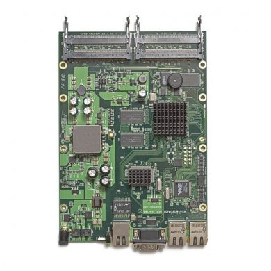 RB600A Placa Routerboard Mikrotik RB600A 266/400Mhz MIPS CPU, 128MB,3 LA