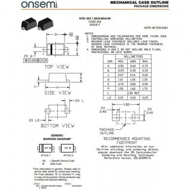kit 20x Diodo retificador Schottky 40V 200mW RB751S40
