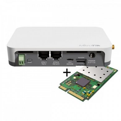 RB924IR-2ND-BT5EBG77ER11E-LR9 Mikrotik Knot LR9 Iot Gateway Wireless 2.4GHz