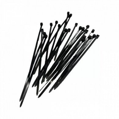 RB-2.5X100-BK Seccon kit abraçadeiras de nylon 2.5x100mm 100 pç preto