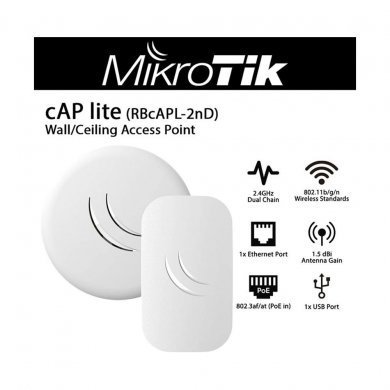 RBCAPL-2ND Mikrotik Routerboard CAP Lite L-2ND LITE L4
