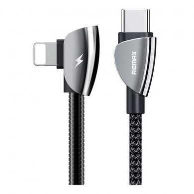 RC-087 Remax cabo USB-C para lightning gamer em L 1.2m