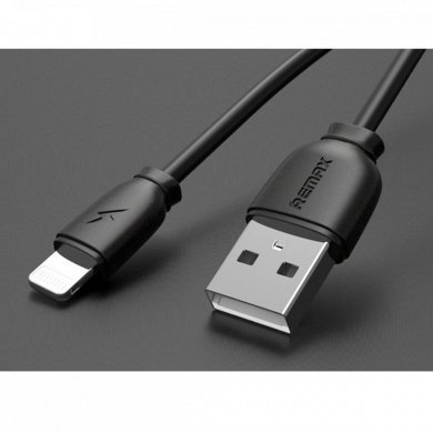 Remax fast charging Data Lightning cabo preto