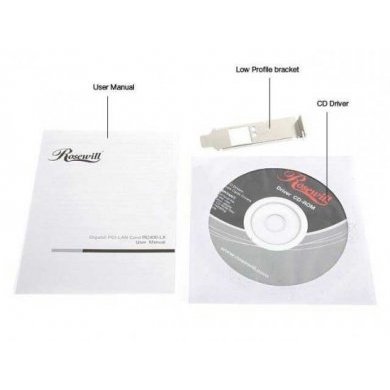 RC-400-LX Placa de Rede Gigabit Rosewill 10/100/1000Mbps PCI V2.2