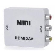 Mini conversor HDMI para RCA AV 