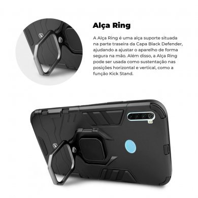 RDF57KY3P Gorila Shield Capa Defender Redmi Note 8