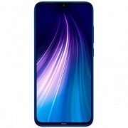 Pelicula 5D Vidro para Xiaomi Redmi Note 8/8T Borda Preta, Vidro Temperado