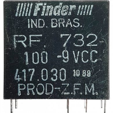 RF732 Rele Finder RF.432 9VCC 417.030 com 8 terminais