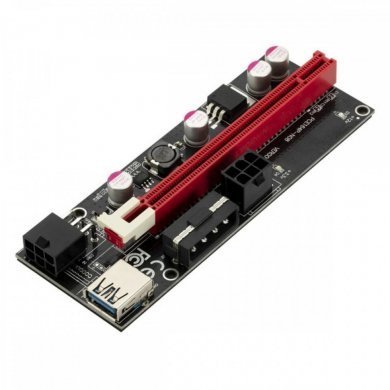 RISER-VER009S Riser Card PCI-E x1 para PCI-E x16 VER009S
