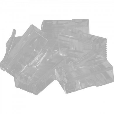 RJ45-112 Fortrek Conector de rede RJ45 CAT6 FK 140E 100 unidades
