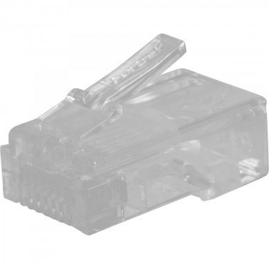 RJ45-201 Fortrek conector de rede RJ45 CAT5E  - Pack 100 unidades