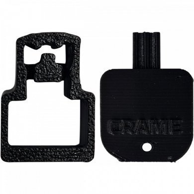 Kit com 15 travas de proteção RJ45 e 2 chaves