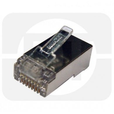 RJ45CAT6BL-MAX Conector RJ45 CAT6 Blindado Maxi Telecom