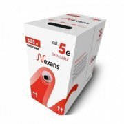 Nexans Cabo de Rede CAT5E U/UTP CMX azul caixa com 30