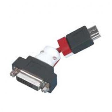RO-HDMIM-DVI24F Adaptador DVI-D Dual Link Femea para HDMI Macho, PN: