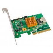 HIGH POINT Controladora HighPoint 4 Canais SSD/SATA 6GBs, 1x SFF-8087, PCI-E 2.0 x8, Suporta 4 SSDs ou HDs
