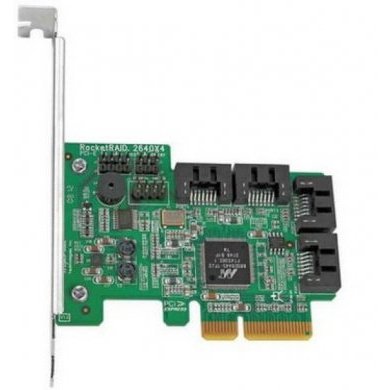 ROCKETRAID2640X4 HIGH POINT Controladora RAID SAS/SATA 4 Canais
