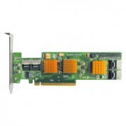HIGH POINT Controladora HighPoint 16 Canais SAS/SATA RAID 6Gbs, 4 conectores internos SFF-8087, PCI-E x16, Esp