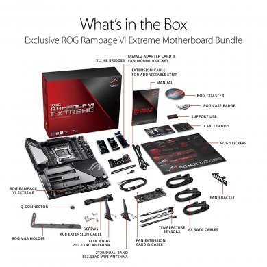 ROGRAMPAGEVIEXTRME Asus Rog Rampage VI Extreme x-Series LGA 2066