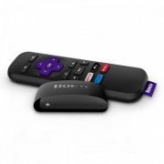 Dispositivo de Streaming Roku 2 GO Express 1080p Full HD transforma sua TV em Smart TV com controle remoto e cabo HDMI
