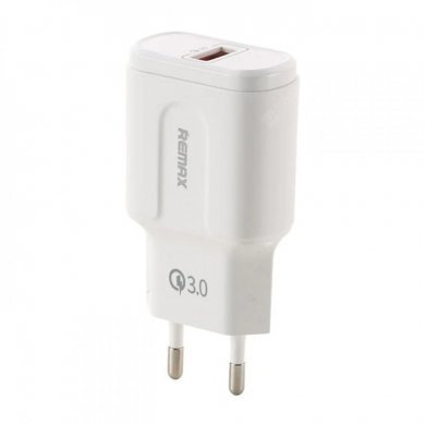 RP-U16 Remax carregador USB quick charge QC 3.0 branco