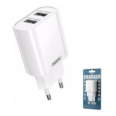 RP-U35 Remax  Adapter Travel Charger 2.1A