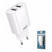 Remax  Adapter Travel Charger 2.1A Simple Series Dual USB
