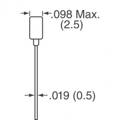 Murata Capacitor Ceramico 0.1uF 50V
