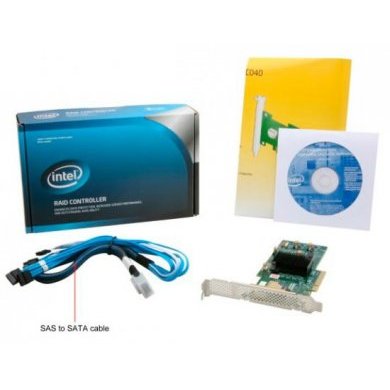 RS2WC040 Controladora Intel SAS/SATA 6Gb 4 Canais