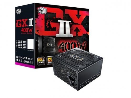 RS400-ACAAB1-B1 Fonte Cooler Master GXII 400W Padrão PFC